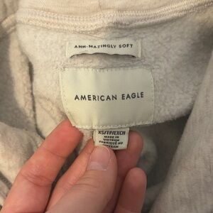 American Eagle Tan Camo Hoodie